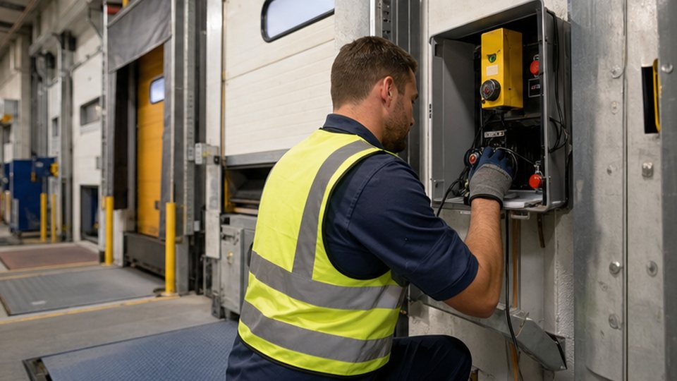 How mixed door and dock leveller estates create parts and service complexity - loading bay and industrial door support image