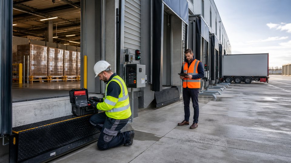 How parts readiness protects customer delivery promises - loading bay and industrial door support image
