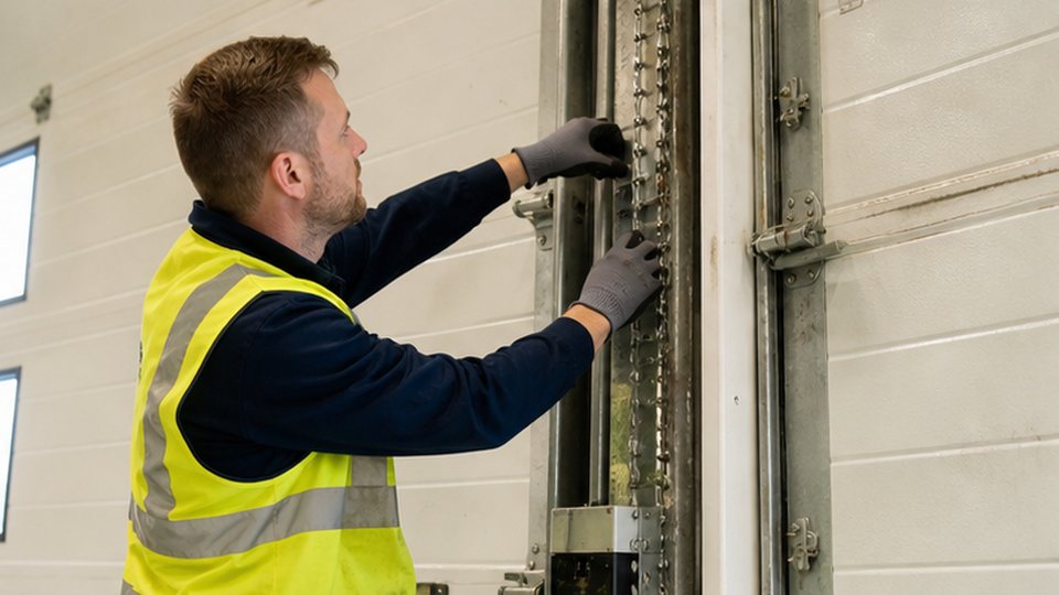 How to decide if an ageing industrial door is still worth repairing - loading bay and industrial door support image
