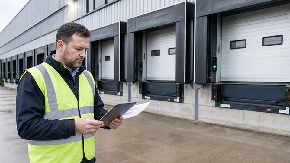 How to tell if your loading bay equipment is costing more than it should - loading bay and industrial door support image