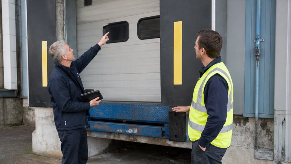 Repair, refurbish or replace: how to make the right loading bay decision - loading bay and industrial door support image