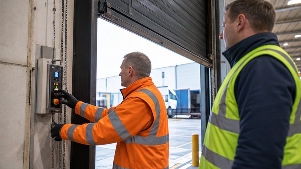 What managers should know about industrial door user competence - loading bay and industrial door support image
