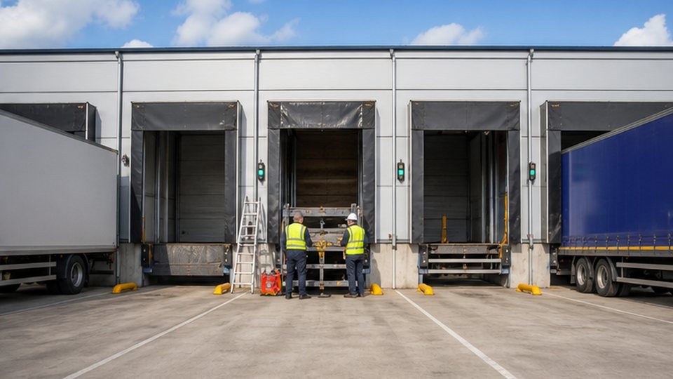When phased investment makes sense for loading bay equipment - loading bay and industrial door support image