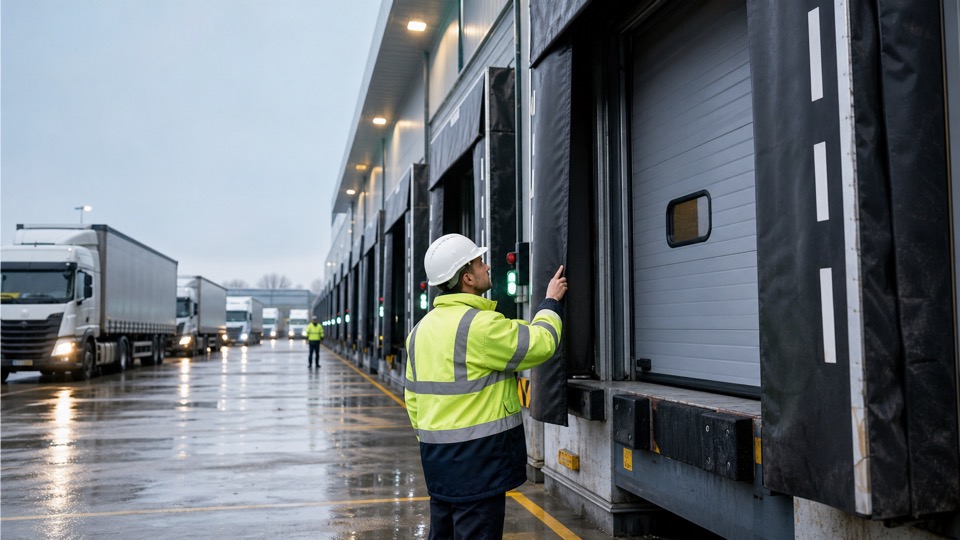 When seasonal demand needs extra loading bay resilience - loading bay and industrial door support image
