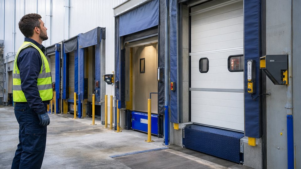 Why all-makes support matters for busy loading bay sites - loading bay and industrial door support image