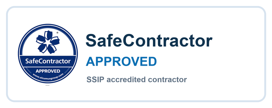 SafeContractor Approved SSIP accredited contractor logo