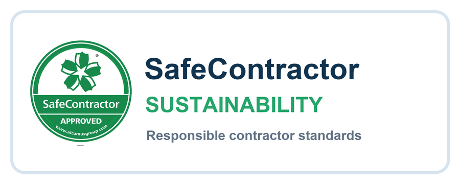 SafeContractor Sustainability responsible contractor standards logo